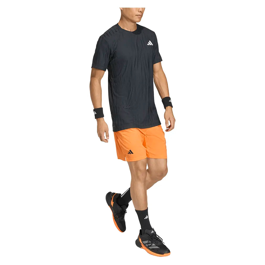 Men's Ergo 9 Inch Tennis Shorts Pure Orange