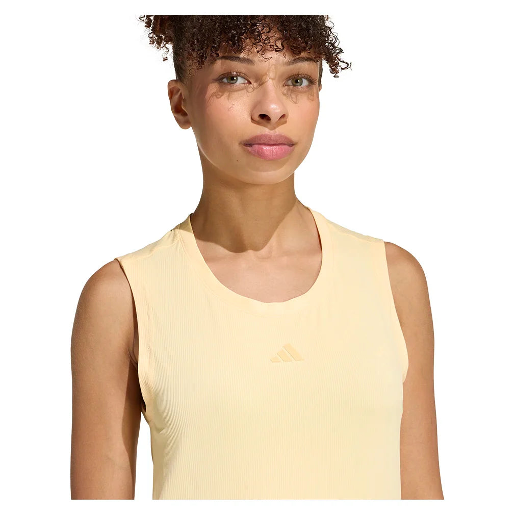 Women's Match Tennis Tank Ice Tangerine