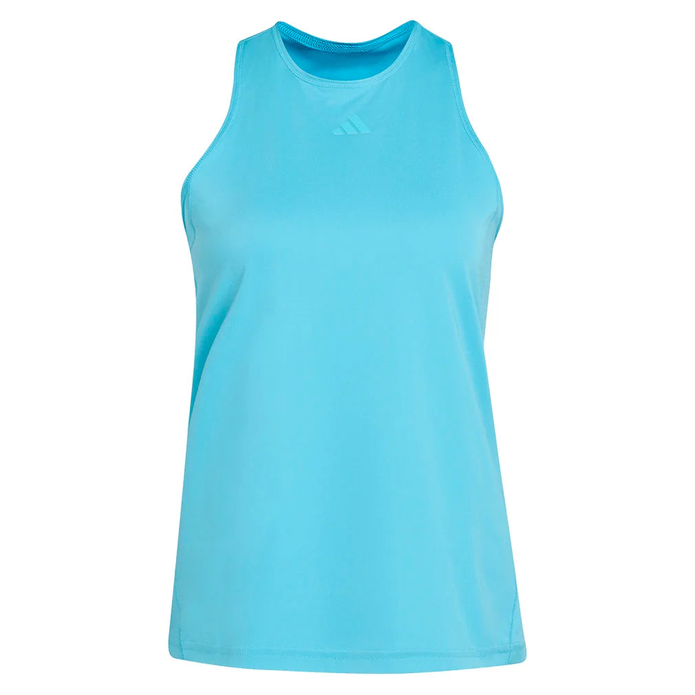 Women's Club Tennis Tank Signal Cyan-Apparel-Adidas-KF0918_1-Tennis Express