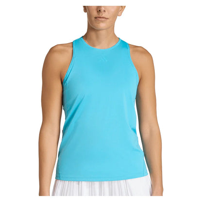 Women's Club Tennis Tank Signal Cyan