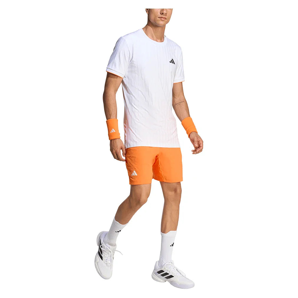 Men's Melbourne Tennis Short Set Pure Orange