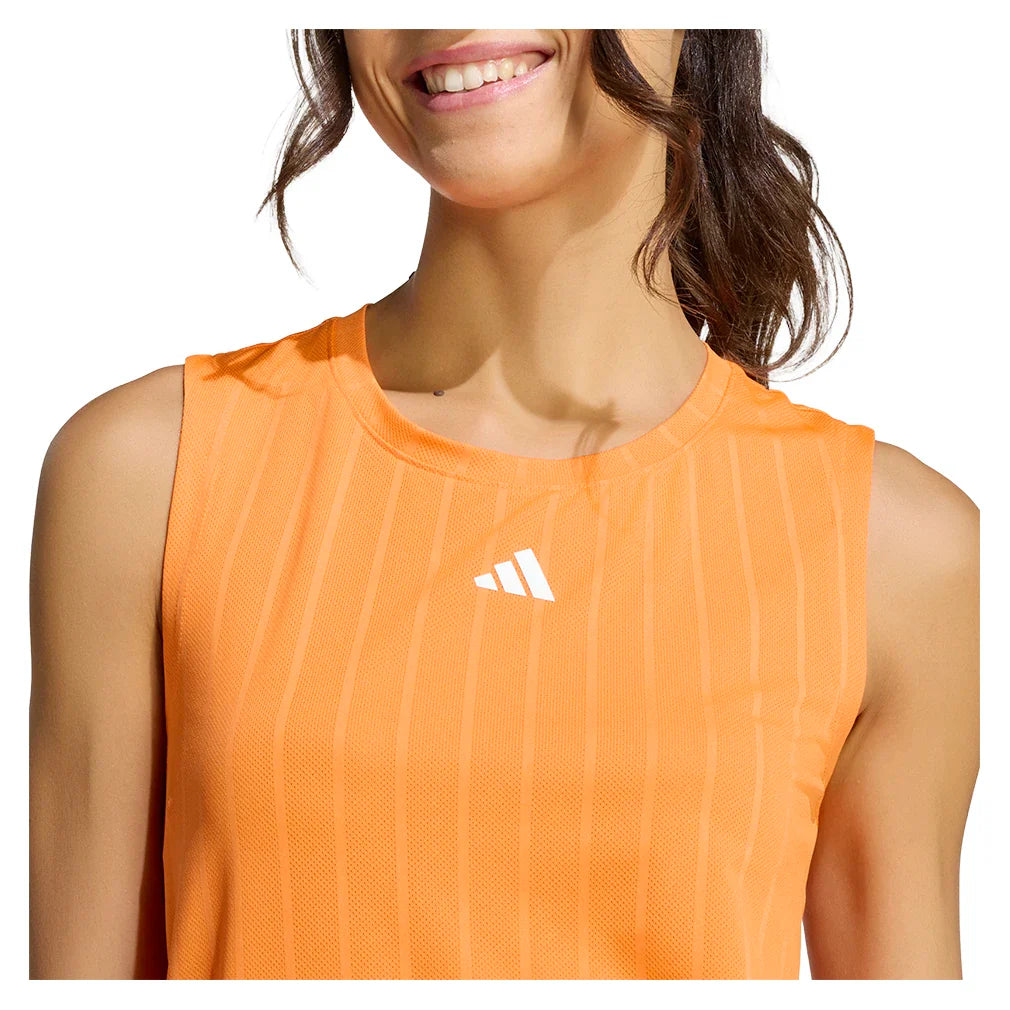 Women's Melbourne Pro Tennis Tank Pure Orange