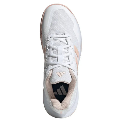 Women's GameCourt 2 Tennis Shoes Core White and Pink