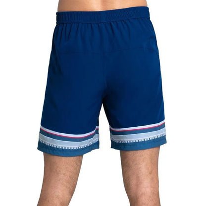 Men's So Cal 7 Inch Tennis Short Malibu Blue