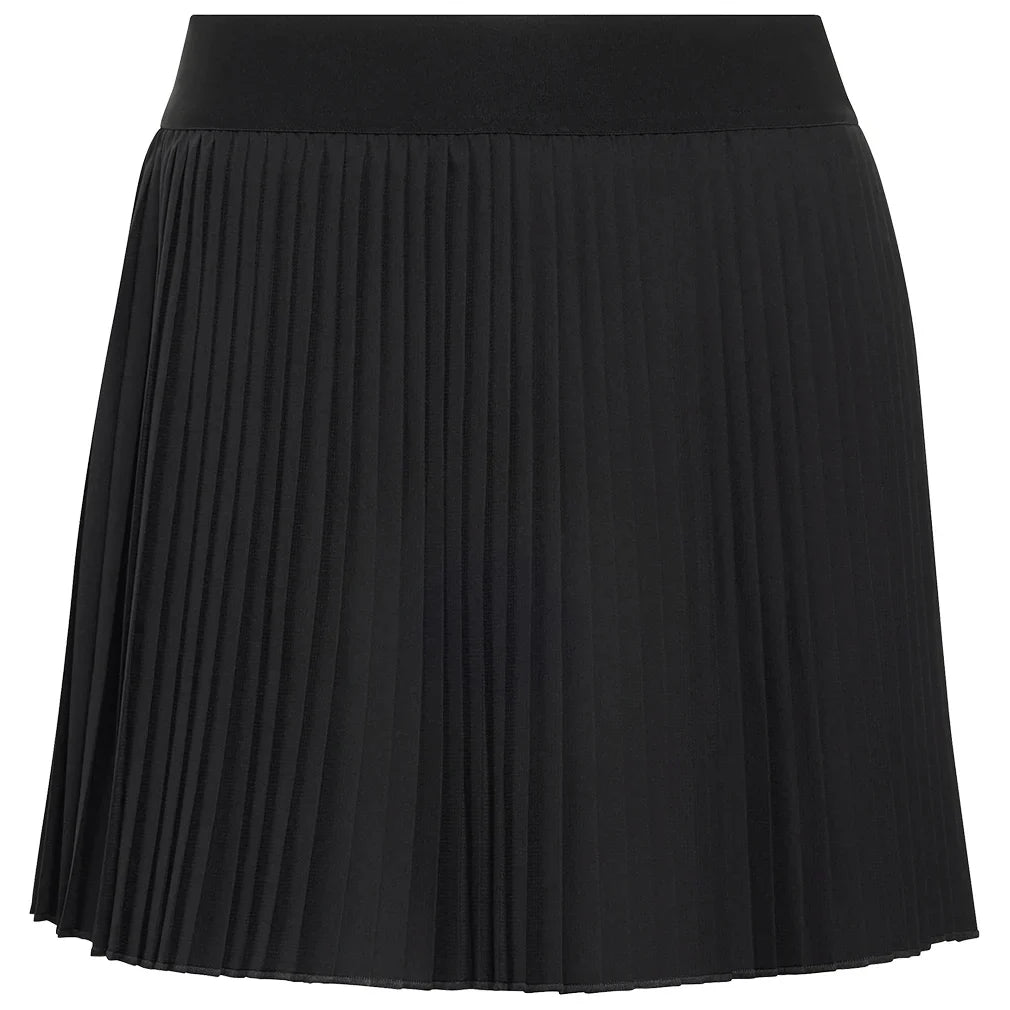 Women's Club Pleated Long Tennis Skirt Black-Apparel-Adidas-KQ5716-S26-Tennis Express