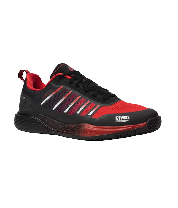 Padel Shoes K-Swiss Ultra Court Padel Black/Red 2025 Sanyo