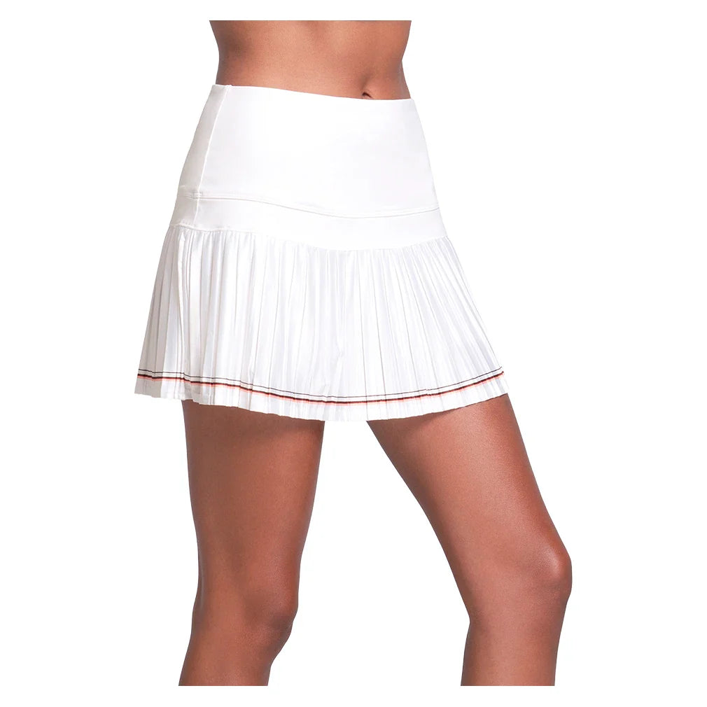 Women's Deuce Court 14 Inch Tennis Skort Peach Frost