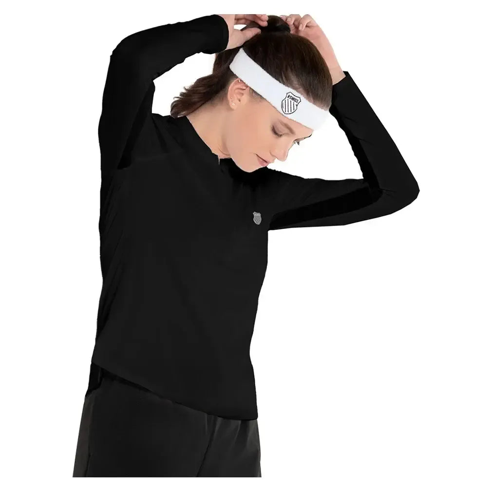 Women's Excel Zip Tennis Long Sleeve