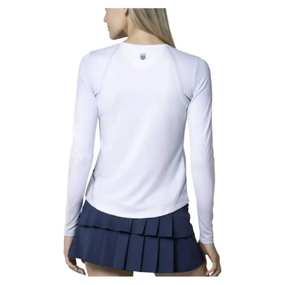 Women's Pique Long Sleeve Tennis Top Meteorite