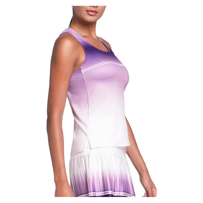 Women's Down Court Tennis Tank Paisley