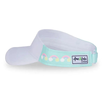 Juniors Little Love Tennis Visor-Apparel-Ame and Lulu-LLV-T-S25-P-R-Tennis Express