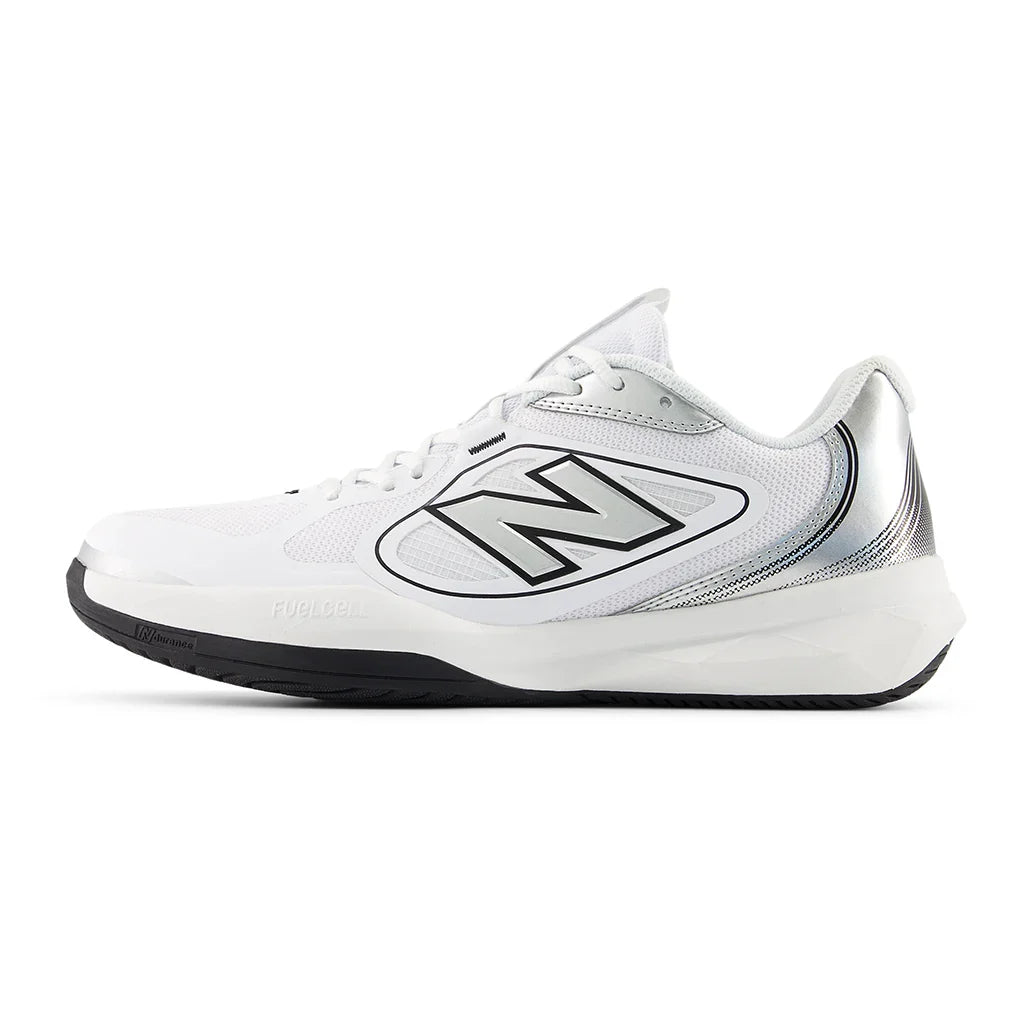 Men's FuelCell 796v5 D Width Tennis Shoes White and Black