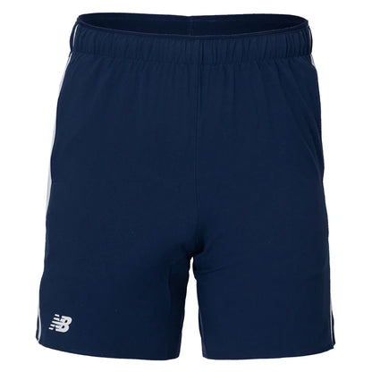 Men's Tennis Tournament 7 Inch Short NB Navy-Apparel-New Balance-MB61V34T-NNY-Tennis Express