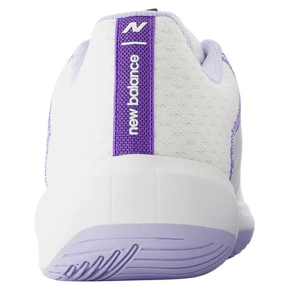 Men's 696v6 D Width Tennis Shoes White and Dusk Shower