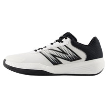 Men's 696v6 2E Width Tennis Shoes White and Black-Footwear-New Balance-MCH696W6-1-2-[Sku]-Tennis Express