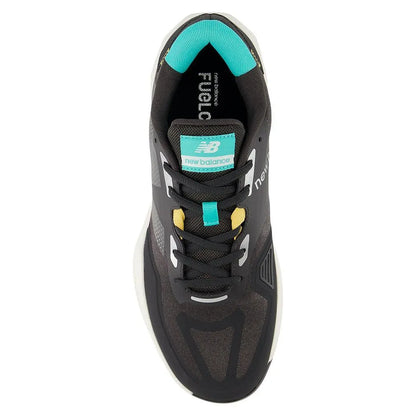 Men's FuelCell 796v4 D Width Tennis Shoes Black Cement and Cyber Jade