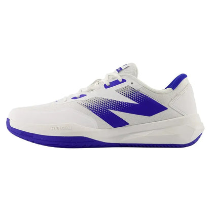 Men's FuelCell 796v4 D Width Tennis Shoes White and Blue Gemstone