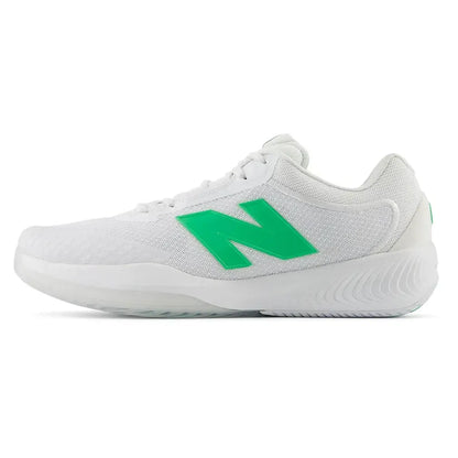 Men's FuelCell 996v6 D Width Tennis Shoes White and Green Apple