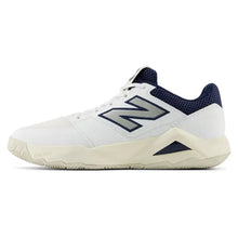 Men's FuelCell Delray D Width Tennis Shoes White and Navy