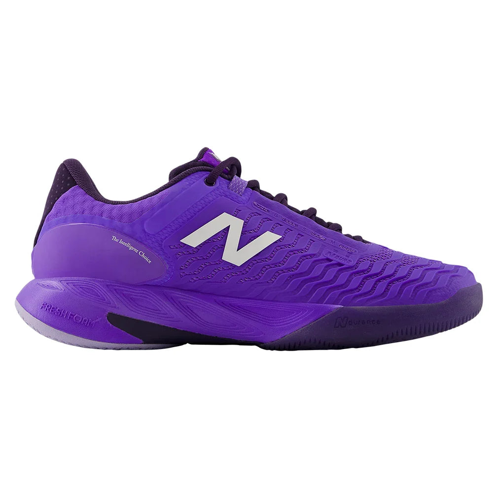 Men's Fresh Foam X CT-Rally v2 D Width Tennis Shoes Electric Indigo and Boysenberry
