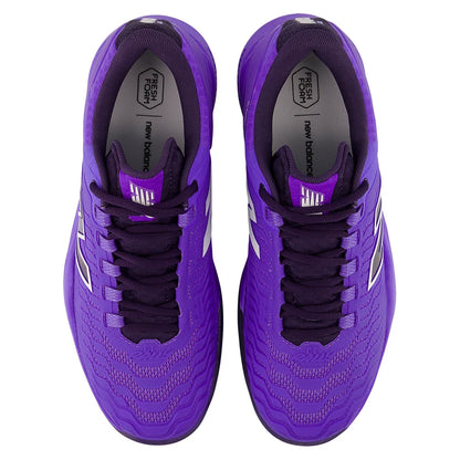 Men's Fresh Foam X CT-Rally v2 2E Width Tennis Shoes Electric Indigo and Boysenberry