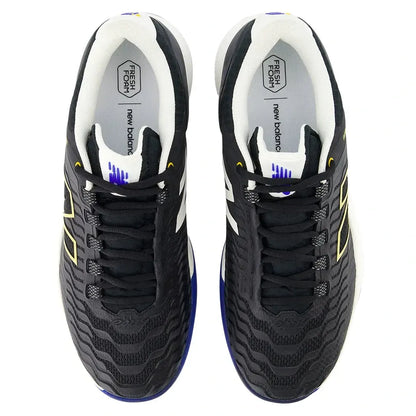 Men's Fresh Foam X CT-Rally v2 2E Width Tennis Shoes Black and Apollo Gold