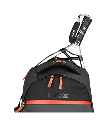Backpack NOX Luxury Open Series Negro/Rojo