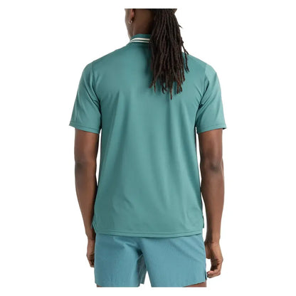 Men's Tournament Tennis Polo New Spruce
