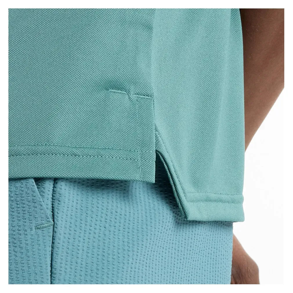 Men's Tournament Tennis Polo New Spruce