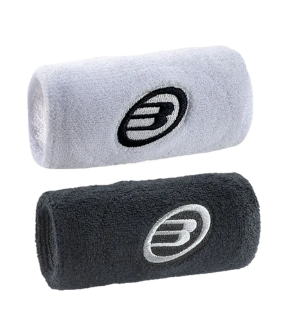 Wristbands Bullpadel BPMU254 Blanco/Negro 2025