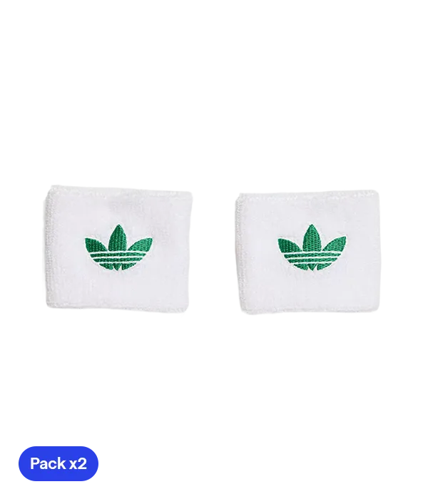 Wristbands Cortas Adidas Tenis Original (x2)