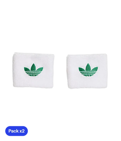 Wristbands Cortas Adidas Tenis Original (x2)