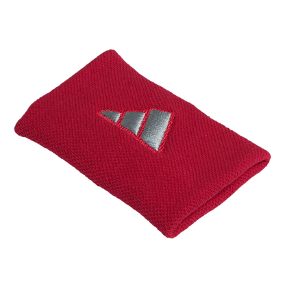 Wristband Adidas Largas Rojas Logo Grande