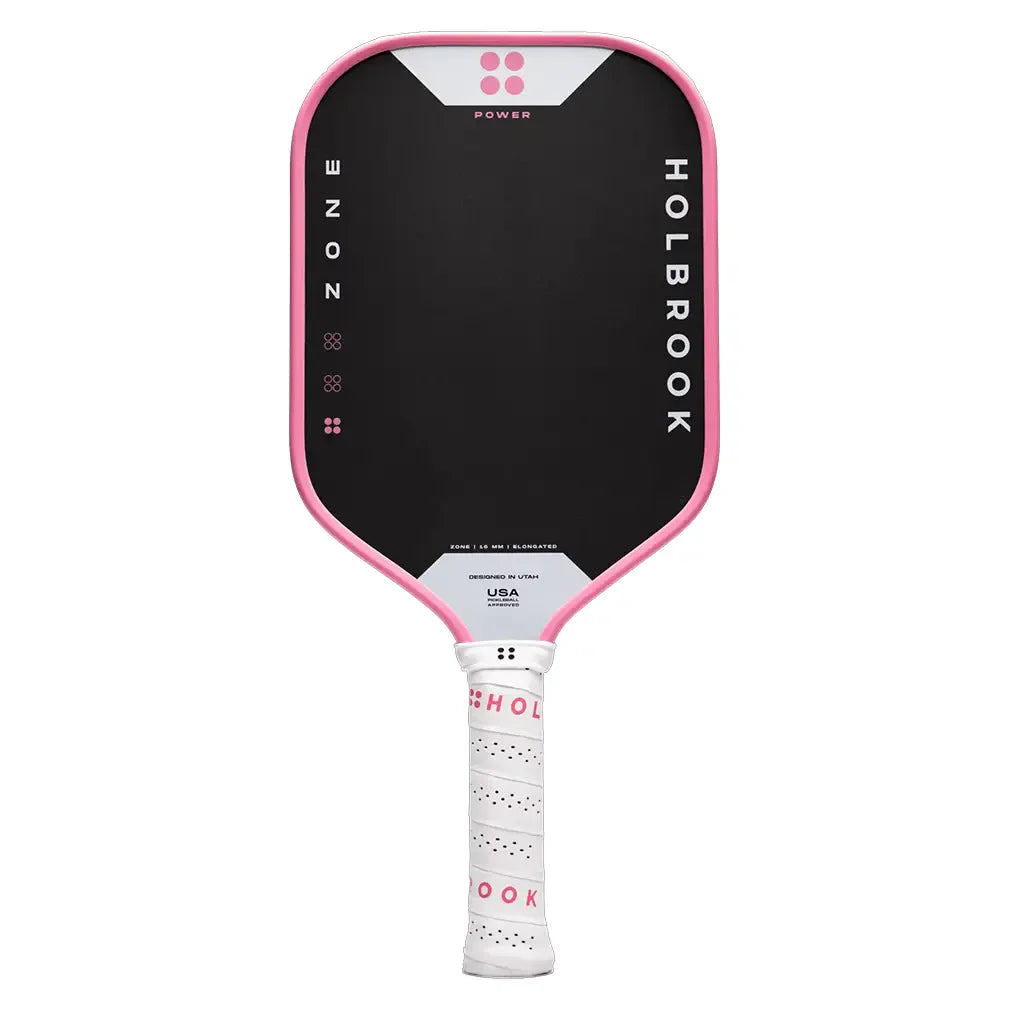 Zone Power Pickleball Paddle Pink-Racquets-Holbrook-P-ZONE-P-1_cf8f356b-8c13-4976-bc8f-1cea019baa0f-Tennis Express