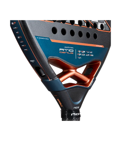 NOX AT10 Genius Attack 18K 2025 Agustín Tapia Padel Racket
