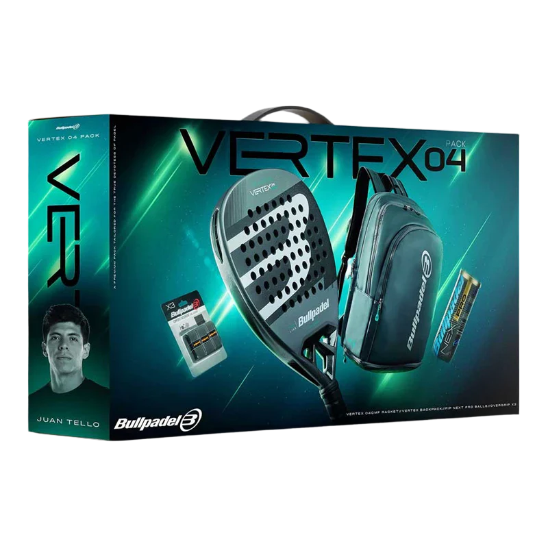 Pack Bullpadel Vertex 04 Men 2025 Padel Racket