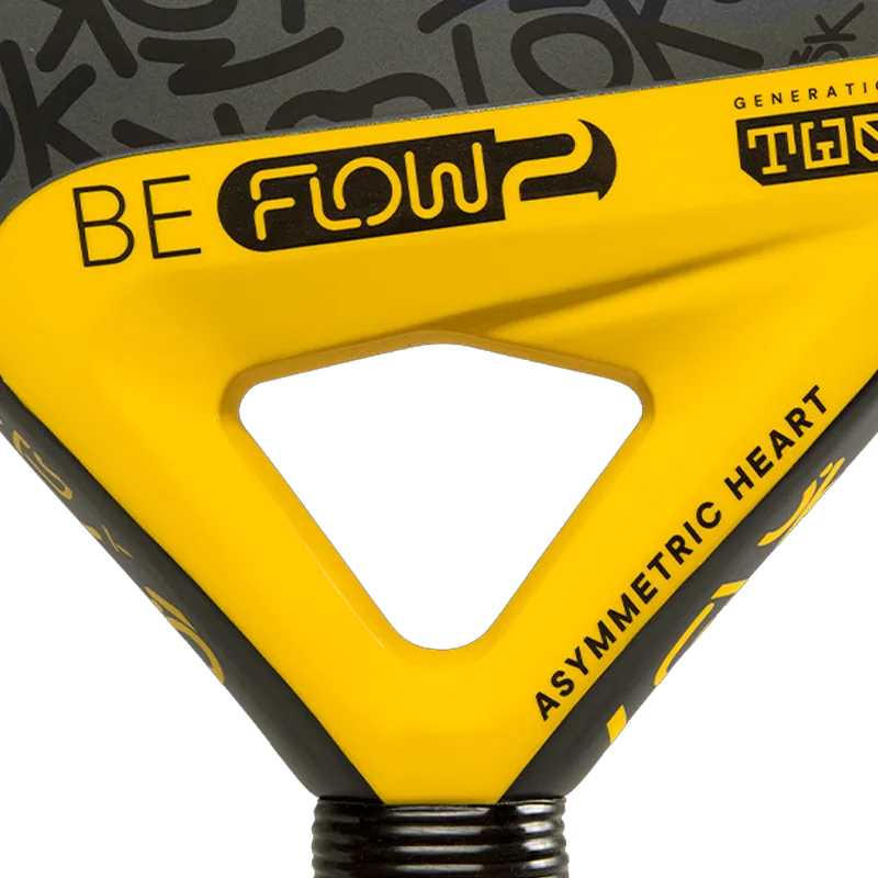 LOK Be Flow Gen 2 Yellow/Blue 2026 Padel Racket