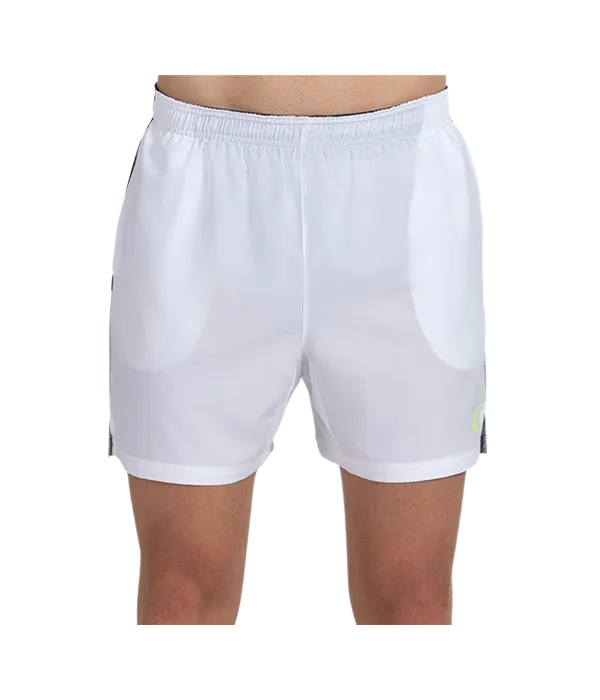 Pantalon Bullpadel Corto Legar White 2025