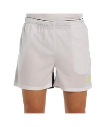 Pantalón Bullpadel Corto Laracha White 2025