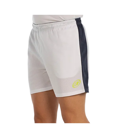 Pantalón Bullpadel Corto Laracha White 2025