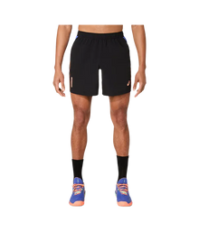 Pantalón Corto Asics Court 7in Negro/Azul