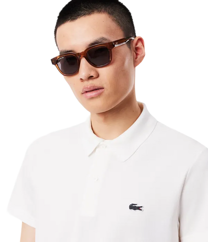 Polo Lacoste Regular White 2025