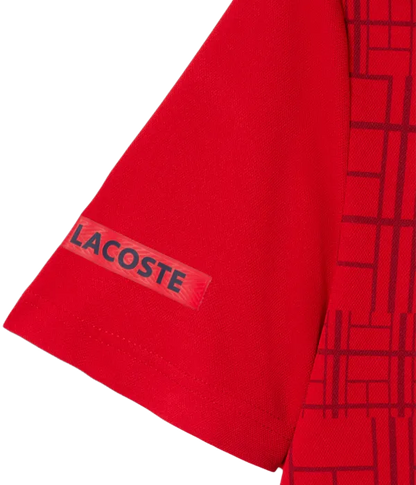 Polo Lacoste Tennis x Novak Djokovic Rojo 2025
