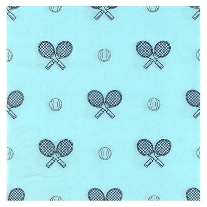 Tennis Cocktail Napkins 20 Pack