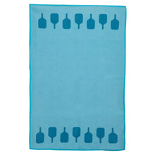 Teal Pickleball Paddles Towel