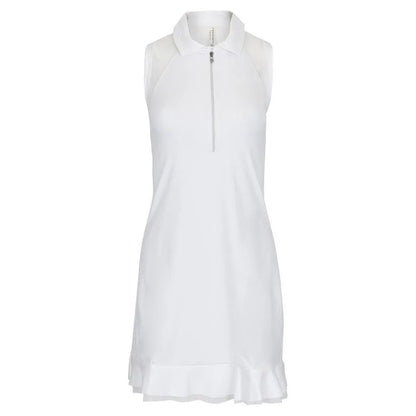 Women's Neisha Tennis Dress White-Apparel-Inphorm-S19003S-001F24-Tennis Express