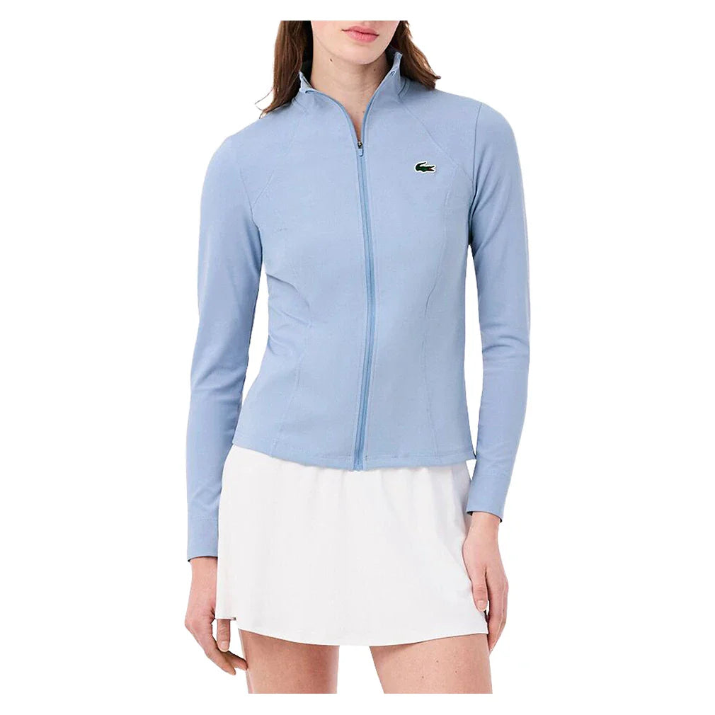 Women's Essentials Tennis Demi-Zip Top Aphylla-Apparel-Lacoste-SF0145-AEY-Tennis Express