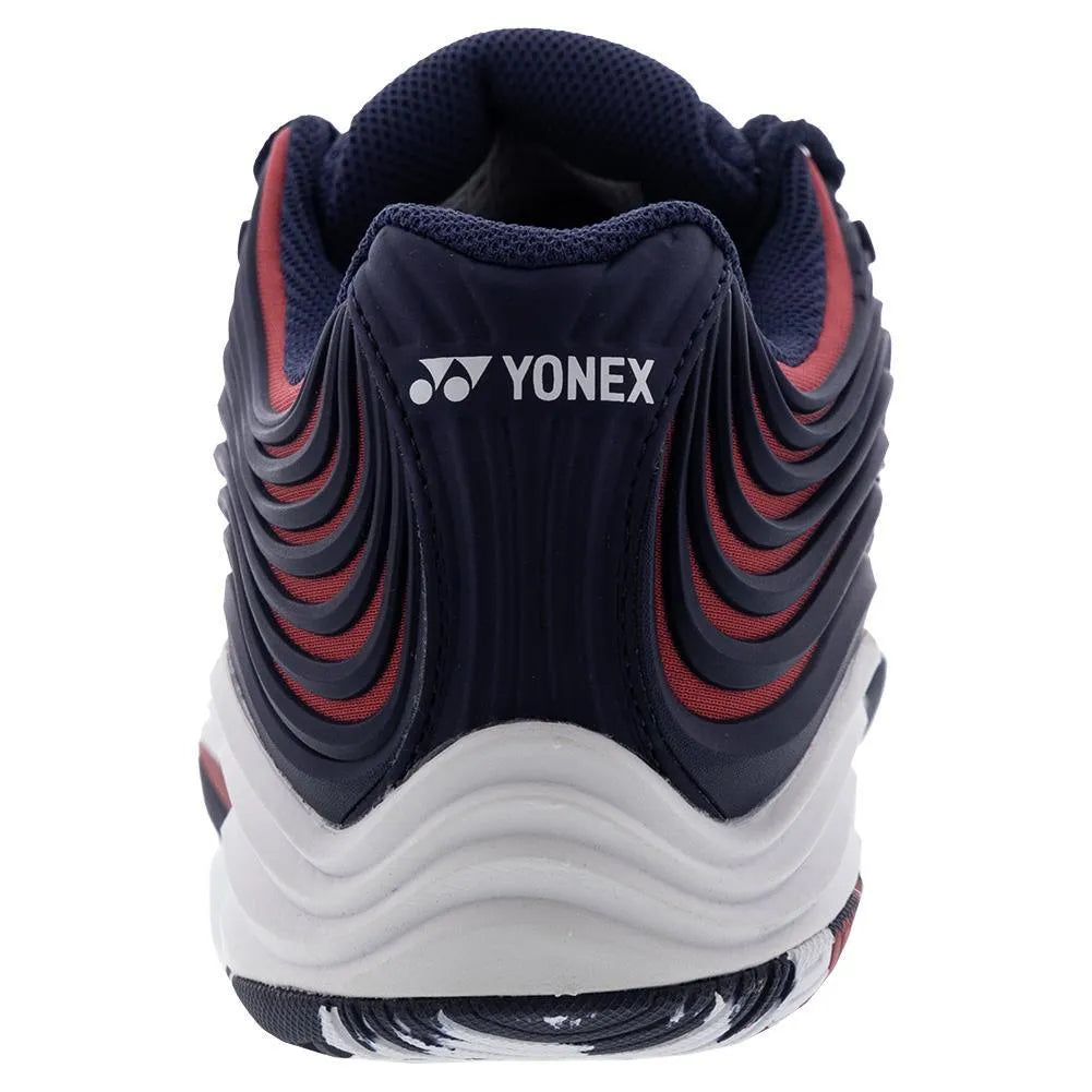 Men's Power Cushion Fusionrev 5 Tennis Shoes Navy and Red