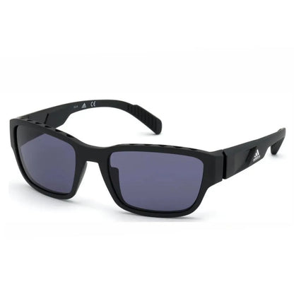 Men's Active Sunglasses Matte Black and Smoke