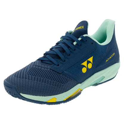 Men's AD-ACCEL Tennis Shoes Teal Blue-Footwear-Yonex-STAACTB-S25-Tennis Express
